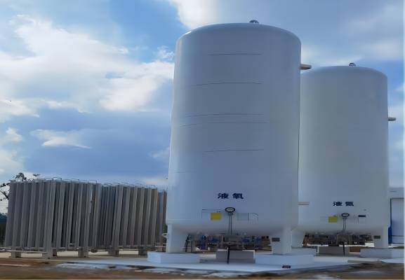 廣東微容低溫液氮貯罐及管道安裝